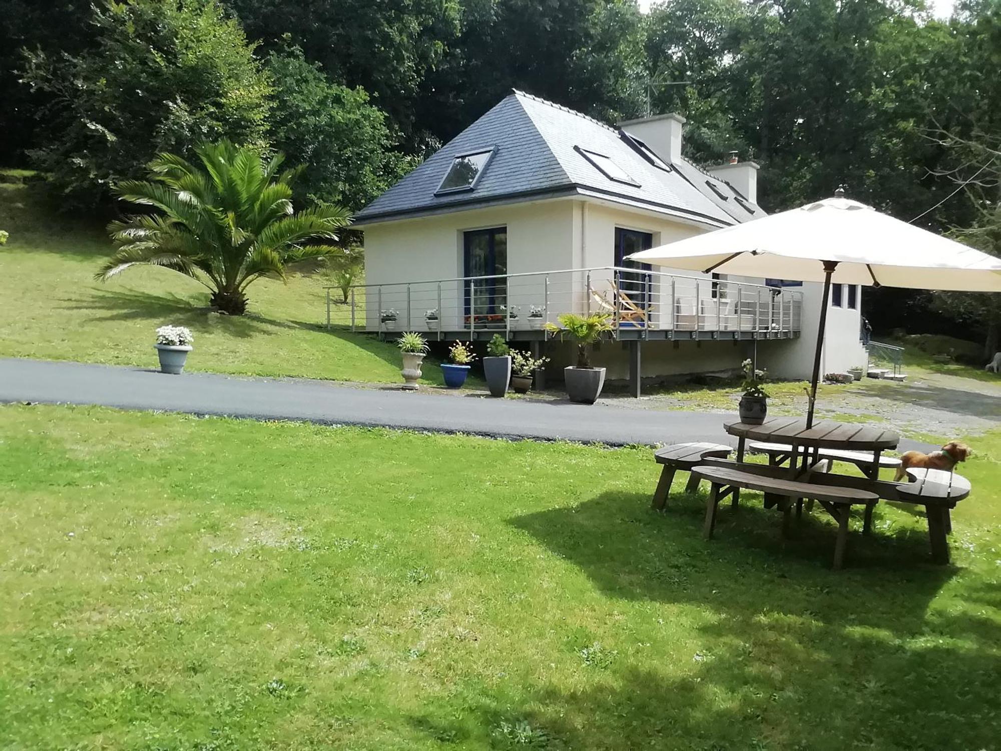 Plouigneau La Maison Au Bord De L'Eau מראה חיצוני תמונה